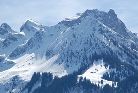 冬季雪山