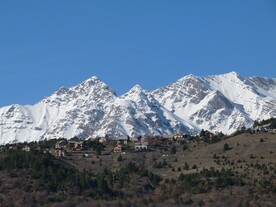 冬季雪山
