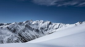 冬季雪山