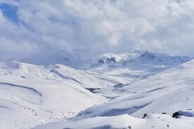 冬季雪山