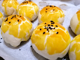 蛋黄酥高清摄影