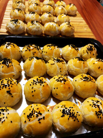 蛋黄酥摄影