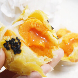 蛋黄酥高清摄影