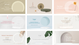 双11电商促销商品展台