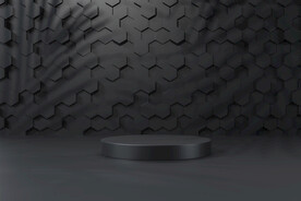 黑色科技电商3D展台