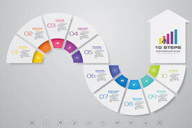 多彩数据信息图表