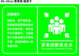 紧急疏散集合点