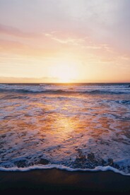 海上夕阳