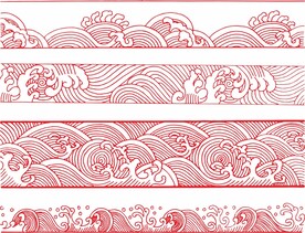 水纹波浪纹