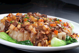 苔蘑羊肉烤姥姥