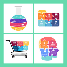 多彩数据信息图表