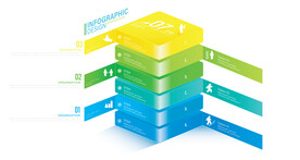 多彩数据信息图表
