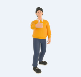 C4D模型 卡通人 