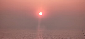 海上夕阳
