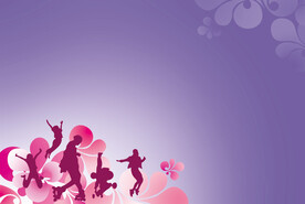 溜冰滚轴滑板运动剪影