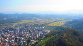 城市水平图 城市俯视图 城镇 