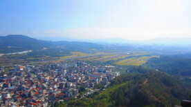 城市水平图 城市俯视图 城镇 