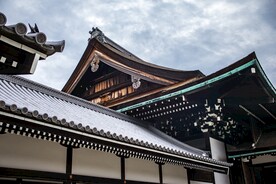 复古屋檐建筑