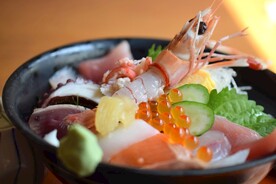 大虾料理刺身