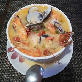 大虾海鲜锅