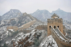 长城雪景