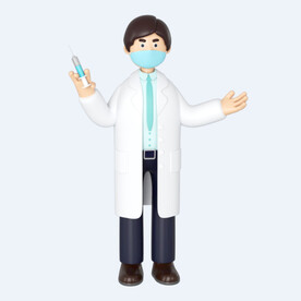 C4D模型 卡通人 
