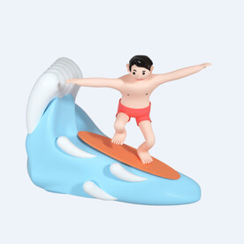 C4D模型 卡通人 