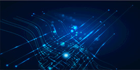 科技互联网蓝色背景