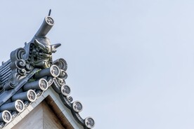 复古屋檐建筑