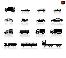 交通工具图标