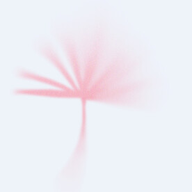 幻彩植物模糊渐变 