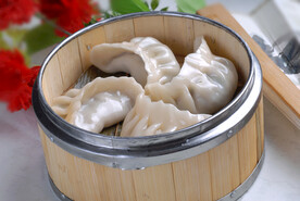 滴油蒸饺