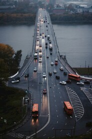 夜晚城市道路