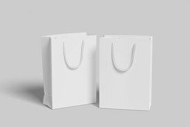 商超手提袋白模样机