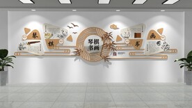 中式校园文化墙