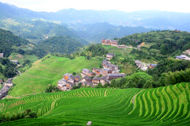 龙胜龙脊梯田风光