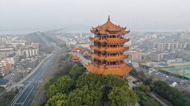黄鹤楼全景摄影