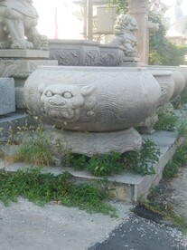 石雕鱼缸
