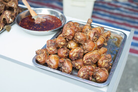 鸡腿美食