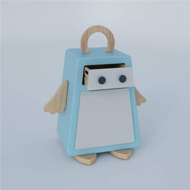 C4D模型企鹅卡通柜子