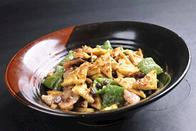 擂椒肉炒荷包蛋