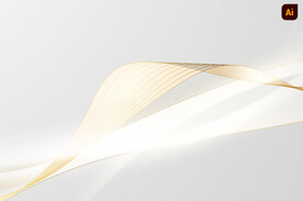 动感曲线矢量素材