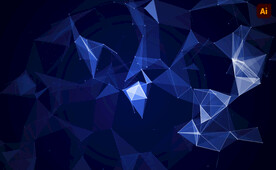 抽象几何碎片背景