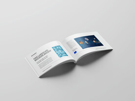 长方形画册样机