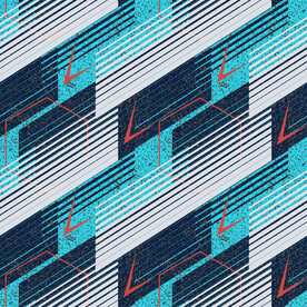 抽象无缝几何图案