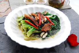 豆豉鲮鱼油麦菜