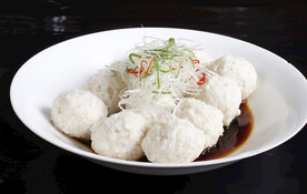 豉油蒸萝卜丸子