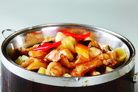 滚石木桶骆驼筋