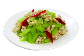 桃仁西芹
