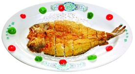 香煎黄鱼
